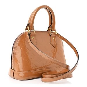 Louis Vuitton Vernis Alma BB Rose Velours